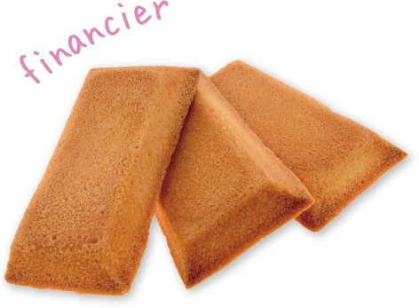 お菓子のフィナンシェの画像